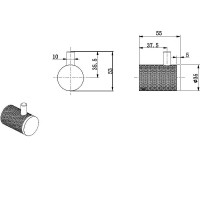 Крючок Allen Brau Priority 6.31C01-00, хром