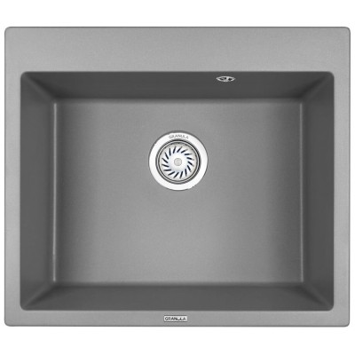 Кухонная мойка Granula GR-6001 6001al, алюминиум