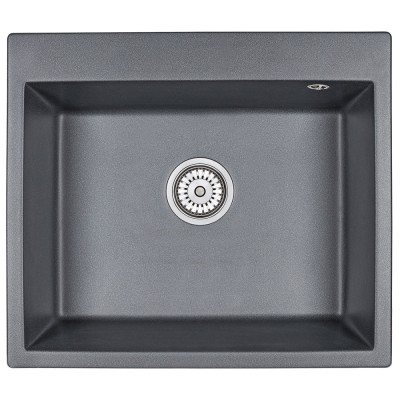 Кухонная мойка Granula GR-6001 6001sv, шварц