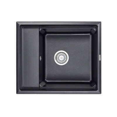 Кухонная мойка Granula Kitchen Space 6004, 60 см, шварц