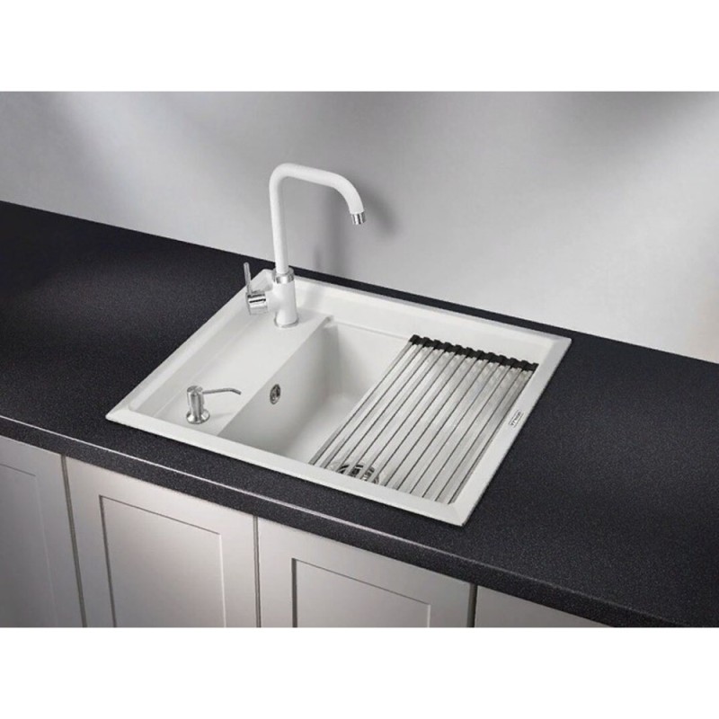 Кухонная мойка Granula Kitchen Space 60 см, 6004, арктик