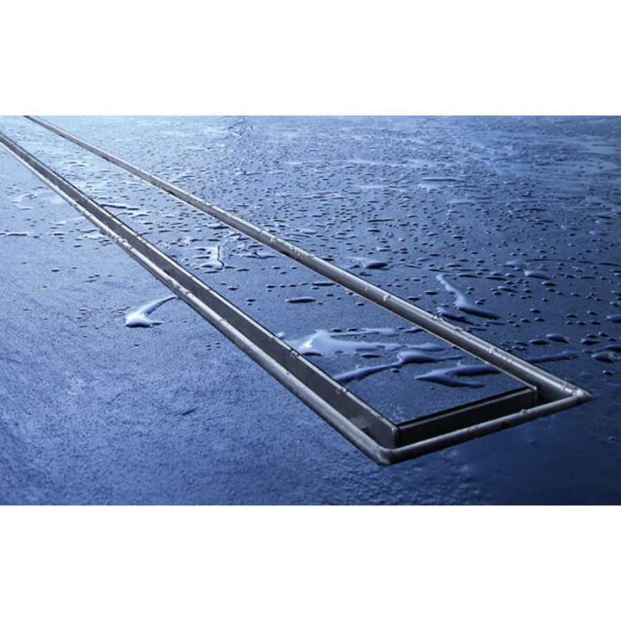 Решетка TECE Drainline Plate II 600772, 70 см, для слива из нержавеющей стали прямая под плитку, хром матовый