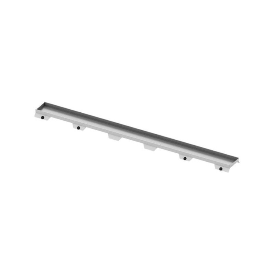 Решетка TECE Drainline Plate II 600772, 70 см, для слива из нержавеющей стали прямая под плитку, хром матовый