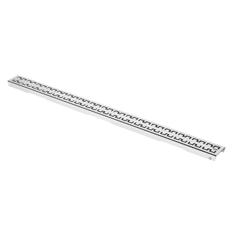 Решетка TECE Royal 600840, 80 см, для слива прямая из нержавеющей стали