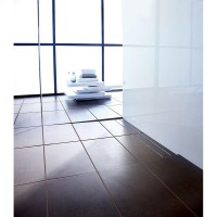 Решетка TECE Drainline Plate 600970, 90 см, для слива из нержавеющей стали прямая, серебристый металлик