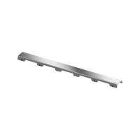 Панель TECE Steel II 601082, 100 см, для слива из нержавеющей стали прямая, серебристый металлик
