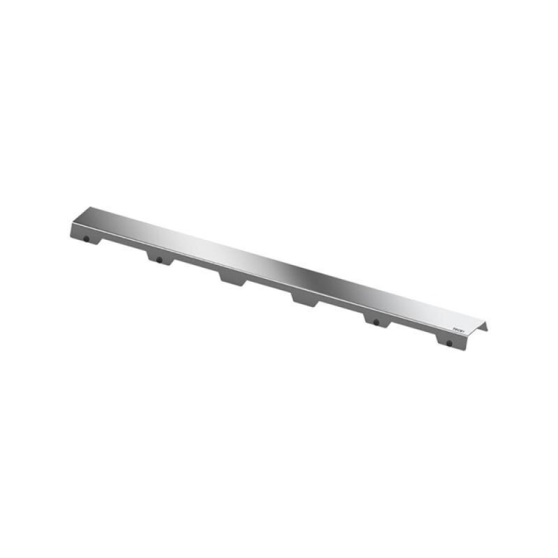 Панель TECE Steel II 601082, 100 см, для слива из нержавеющей стали прямая, серебристый металлик