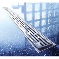 Решетка TECE Drainline Basic 601210, для слива из нержавеющей стали прямая, 120 см, серебристый металлик