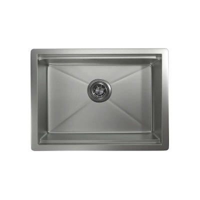 Кухонная мойка Granula Kitchen Space 6045U, 60 см, нержавеющая сталь, PVD сталь матовая