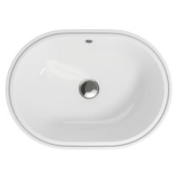 Раковина Cersanit Caspia P-UM-CAS55/1 55 см, овальная, белый, 60764