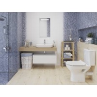 Раковина Cersanit Caspia S-UM-CAS60/1-S-w 60 см, прямоугольная, белый, 60908