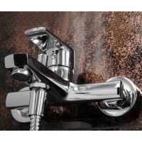 Смеситель WasserKRAFT 6101 для ванны и душа, хром