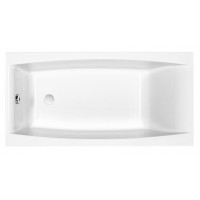 Ванна акриловая Cersanit Virgo 170 x 75 см, прямоугольная, белая, P-WP-VIRGO*170NL, 61547
