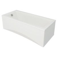 Ванна акриловая Cersanit Virgo 180 x 80 см, прямоугольная, белая, P-WP-VIRGO*180NL, 61549