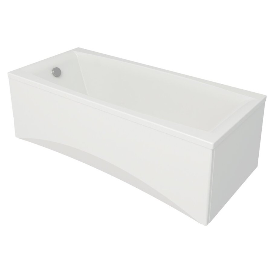 Ванна акриловая Cersanit Virgo 180 x 80 см, прямоугольная, белая, P-WP-VIRGO*180NL, 61549