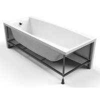 Ванна акриловая Cersanit Virgo 180 x 80 см, прямоугольная, белая, P-WP-VIRGO*180NL, 61549
