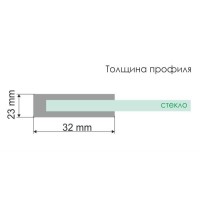 Душевой уголок WasserKRAFT Dill 61S03, 90 х 90 см, стекло прозрачное, профиль черный матовый