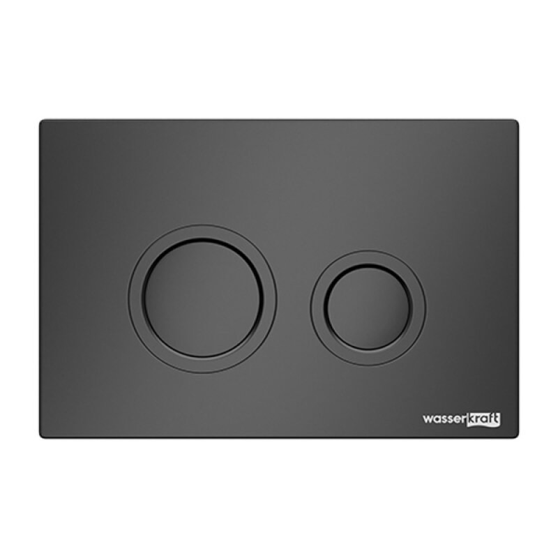 Инсталляция для унитаза WasserKraft Dill 61TLT.010.ME.MB01, механическая клавиша черная матовая