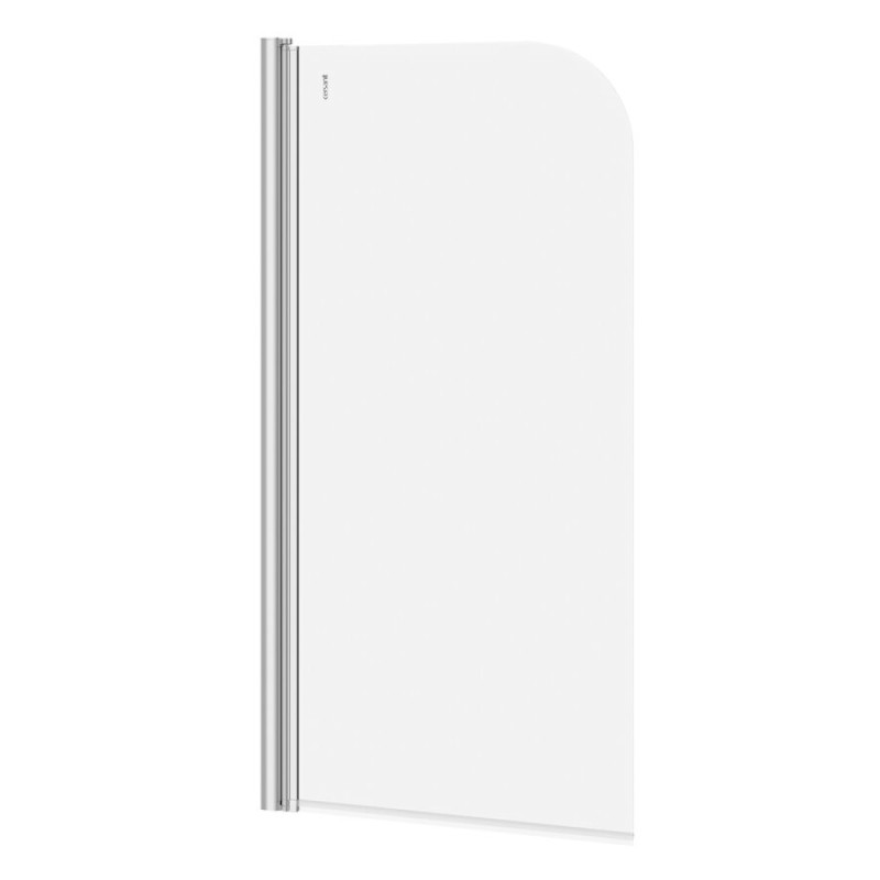 Шторка для ванны Cersanit Easy 140 x 70 см одинарная прозрачная, хром, P-PN-EASY*70-n, 62006