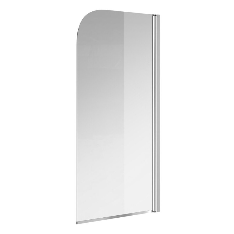 Шторка для ванны Cersanit Easy 140 x 70 см одинарная прозрачная, хром, P-PN-EASY*70-n, 62006