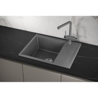Кухонная мойка Granula Estetica ES-6202 6202, Графит, графит