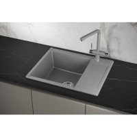 Кухонная мойка Granula Estetica ES-6202 6202, Алюминиум, алюминиум