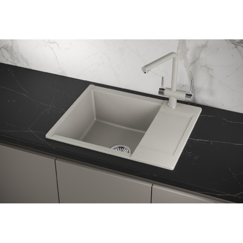 Кухонная мойка Granula Estetica ES-6202 6202, Базальт, базальт