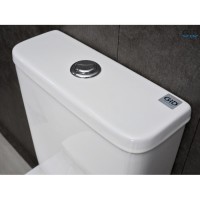 Унитаз-компакт Gid Concavo Tn2126 62246Y, безободковый, с сиденьем микролифт, белый
