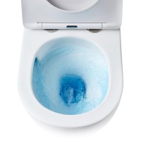 Подвесной унитаз Gid Tornado Tr2196TFX 62263Y, безободковый, с сиденьем микролифт, белый