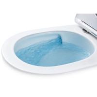 Подвесной унитаз Gid Tornado Tr2196TFX 62263Y, безободковый, с сиденьем микролифт, белый