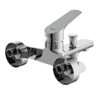 Смеситель Cersanit Flavis 63035 для ванны и душа, хром