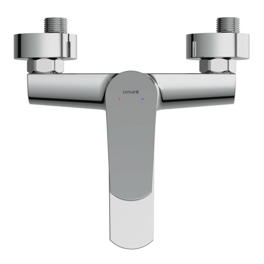 Смеситель Cersanit Flavis 63035 для ванны и душа, хром