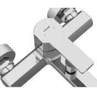 Смеситель Cersanit Smart 63048 для ванны и душа, хром