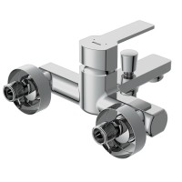 Смеситель Cersanit Smart 63048 для ванны и душа, хром