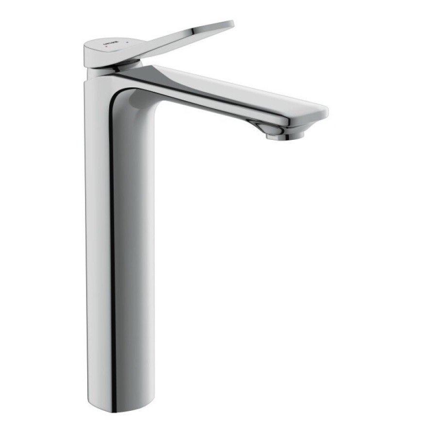 Смеситель Cersanit Odra 63054 для раковины, с донным клапаном клик-клак, хром
