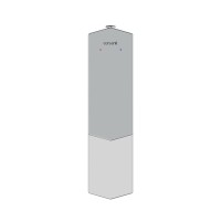 Смеситель Cersanit Wisla 63055 для раковины, с донным клапаном клик-клак, хром
