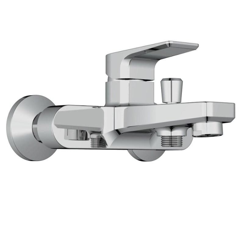 Смеситель Cersanit Nature 63064 для ванны и душа, хром