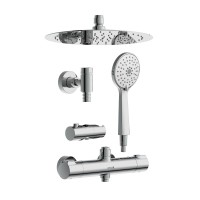 Душевая система Cersanit Odra 63069 термостатическая, хром