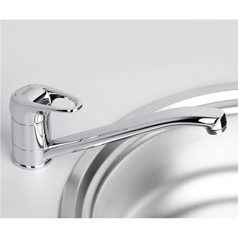Смеситель WasserKRAFT 6307 для кухни с поворотным изливом, хром