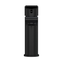 Смеситель Cersanit Brasko 63107 Black для раковины, с донным клапаном клик-клак, черный