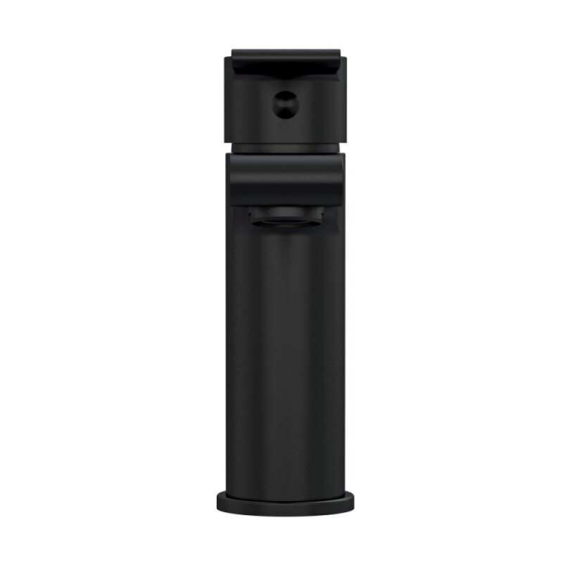 Смеситель Cersanit Brasko 63107 Black для раковины, с донным клапаном клик-клак, черный