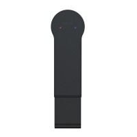 Смеситель Cersanit Brasko 63107 Black для раковины, с донным клапаном клик-клак, черный