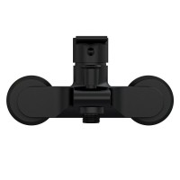 Смеситель Cersanit Brasko 63108 Black для ванны и душа, черный