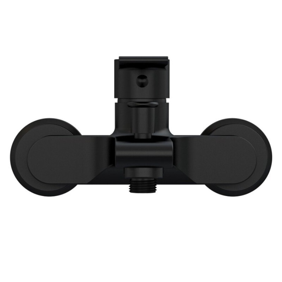 Смеситель Cersanit Brasko 63108 Black для ванны и душа, черный