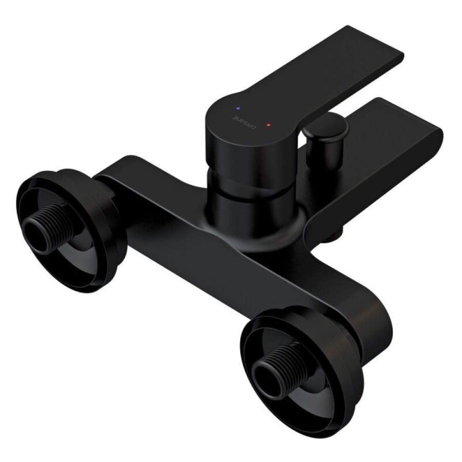Смеситель Cersanit Brasko 63108 Black для ванны и душа, черный