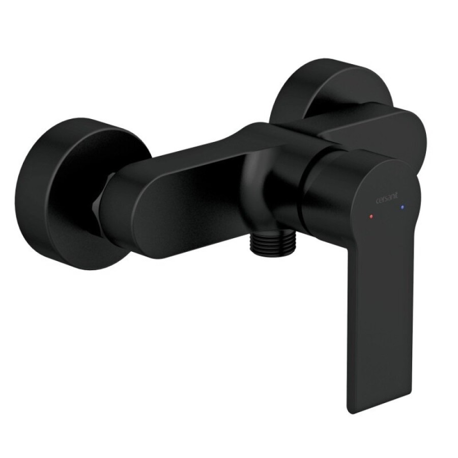 Смеситель Cersanit Brasko 63109 Black для душа, черный