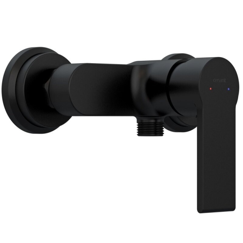 Смеситель Cersanit Brasko 63109 Black для душа, черный