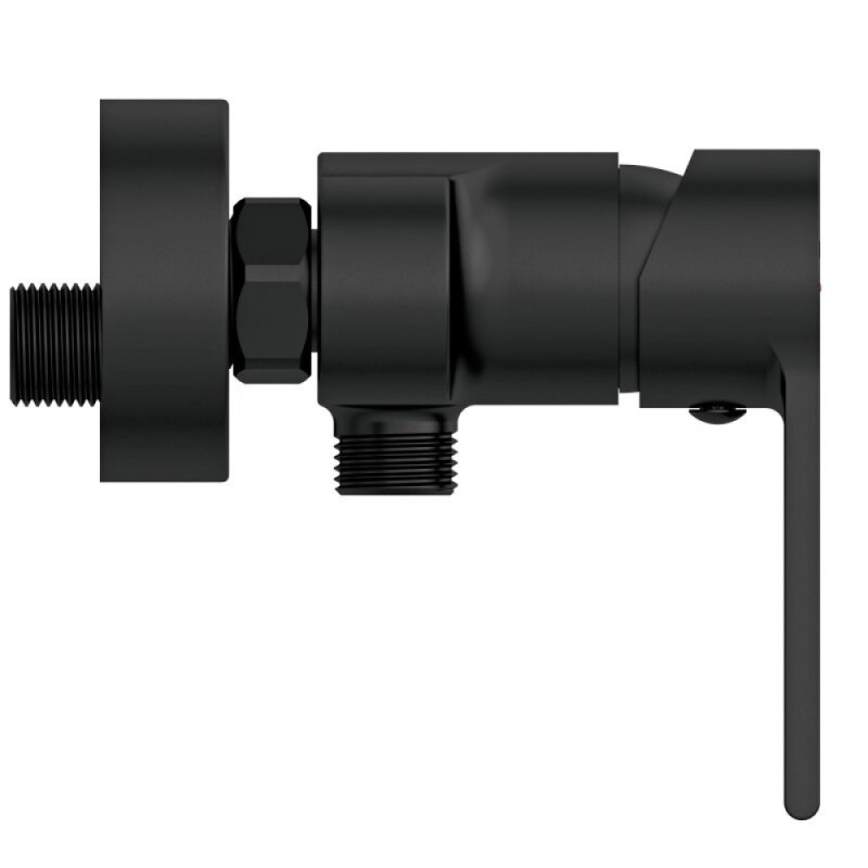 Смеситель Cersanit Brasko 63109 Black для душа, черный