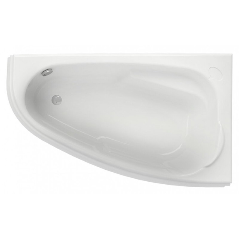Ванна акриловая Cersanit Joanna 150 x 95 см, асимметричная, белая, левая/правая