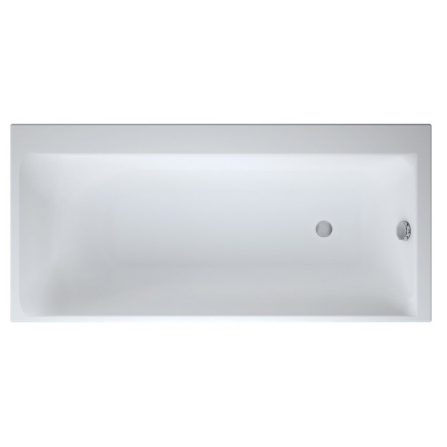Ванна акриловая Cersanit Smart 170 x 80 см, прямоугольная, белая, левая/правая